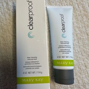 New In Box‎ Mary Kay Clear Proof Deep Cleansing Charcoal Mask 4 oz Full Size